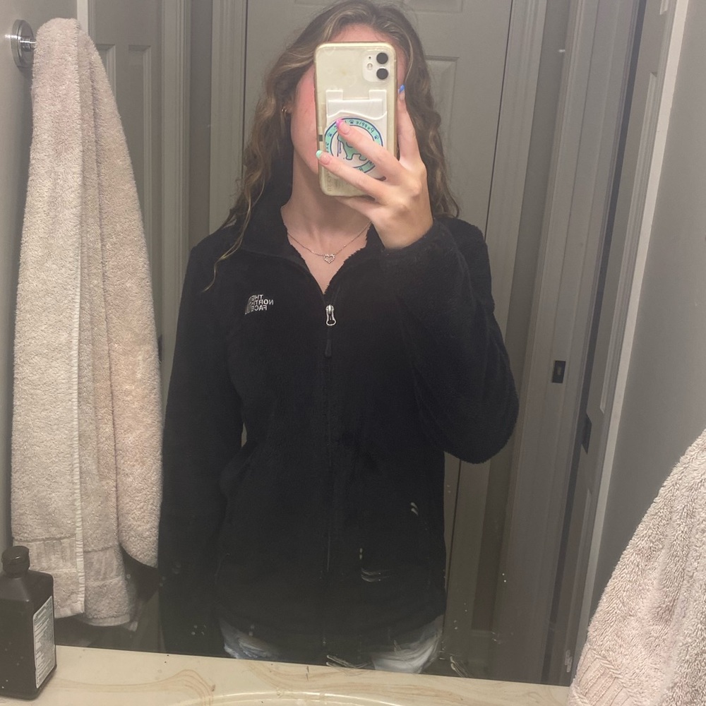 North Face- zip up jacket